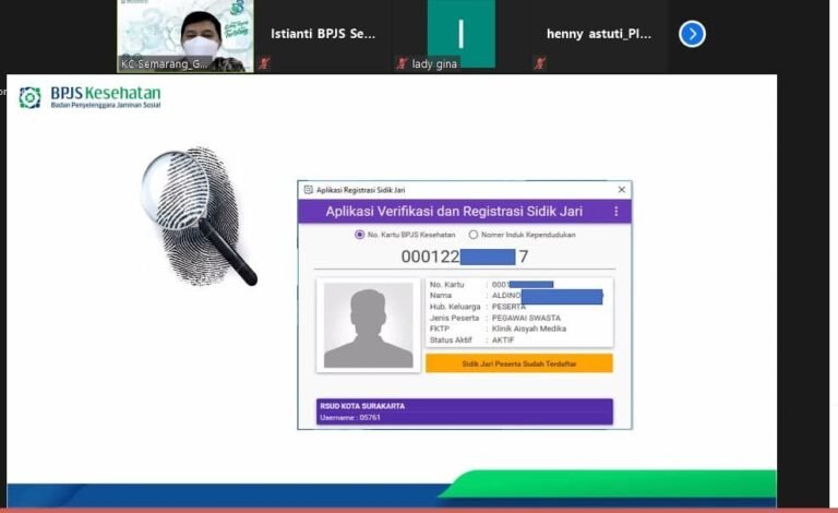 BPJS Kesehatan Kembali Uji Coba Fingerprint di Sejumlah RS