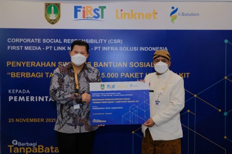 Link Net Salurkan 5.000 Healthy Kit