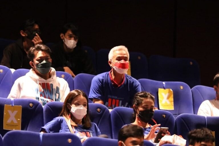 Nonton Film Yowis Ben 3 Bareng Pemain, Ganjar: Syuting Seharian “Tibake Nongol Sediluk”