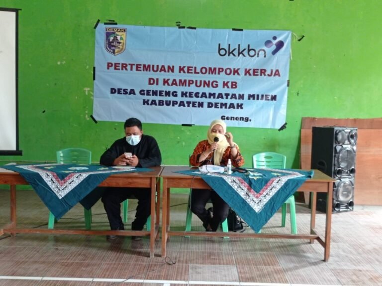 Kegiatan Pokja Kampung KB melalui Program BOKB Kampung KB Desa Geneng