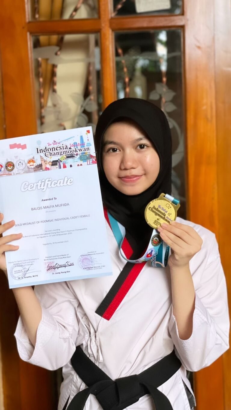 Balqis, Taekwondo Muda Segudang Prestasi
