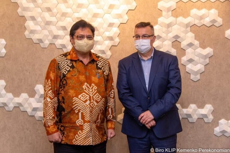 Menko Airlangga Terima Kunjungan Wamenlu Republik Ceko