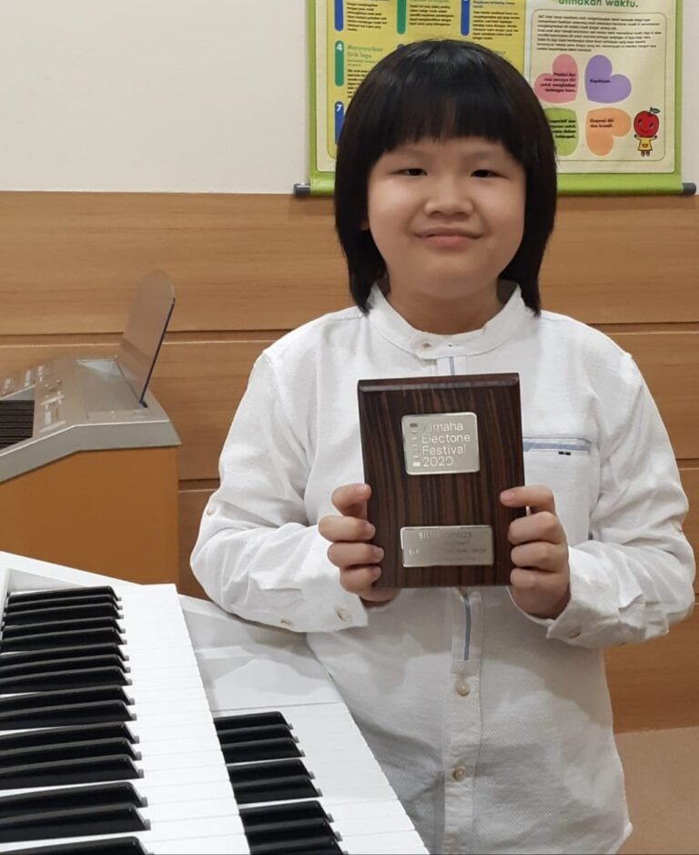 Rafael, Raih Prestasi Nasional Electone Festival