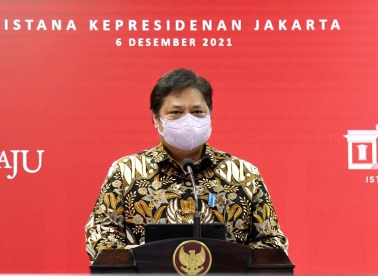 Menko Airlangga : PPKM Jawa Bali Diperpanjang