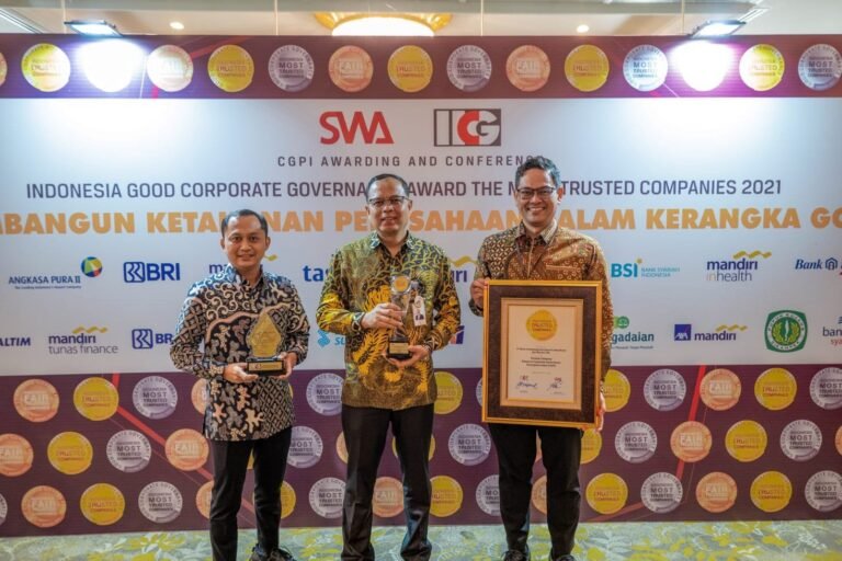Bank Bjb Raih Predikat Indonesia Trusted Company di Ajang Cpgi Award 2021