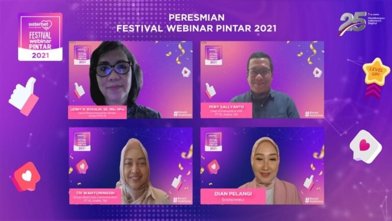Sisternet Gelar ‘Festival Webinar Pintar 2021’