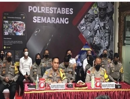 Sepanjang 2021, Kinerja Polrestabes Semarang Menunjukan Tren Positif