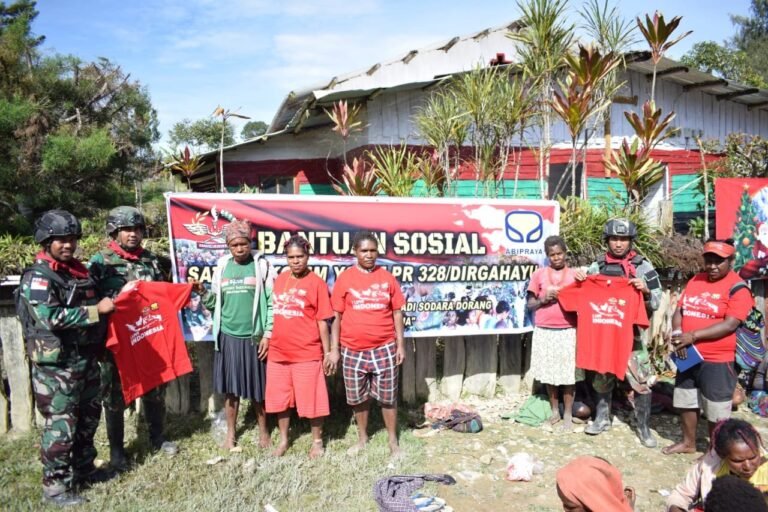 Brantas Abipraya Tumbuhkan Keceriaan Awal Tahun di Papua