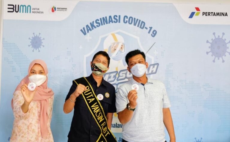 Pertamina Jalani Vaksinasi Booster Dosis Ketiga