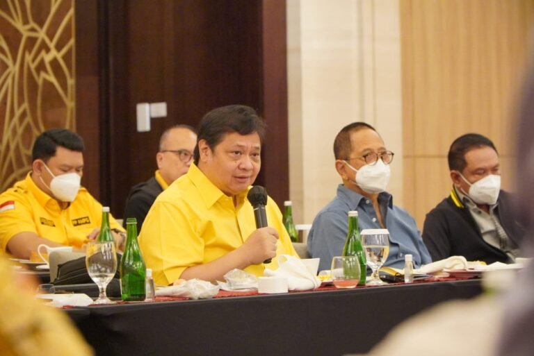 Airlangga Kumpulkan DPD I Golkar Konsolidasi Pemenangan Pemilu 2024