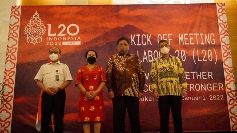 Labour20 Didorong Bahas Penuntasan Kemiskinan dan Pengangguran