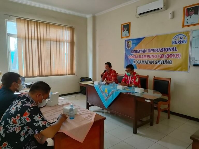 Giat Perdana Pertemuan Pokja Kampung KB Kecamatan Sayung Tahun 2022