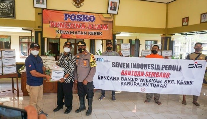 SIG Gerak Cepat Salurkan Bantuan Korban Banjir 