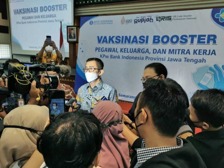 BI Jateng Gelar Vaksinasi Booster Massal