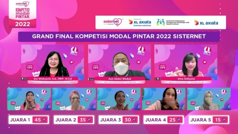 XL Axiata Kembali Gelar ‘Kompetisi Modal Pintar Sisternet 2022’