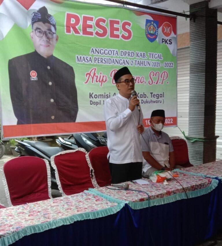 Kegiatan Reses Anggota DPRD Kabupaten Tegal Arip Budiyono S.I.P Di Desa Dukuh Waru