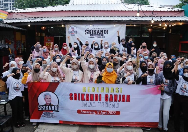 Srikandi di Jateng Gaungkan Ganjar Presiden 2024 : Beliau Pro UMKM Perempuan