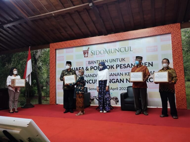 Sido Muncul Gelontor Sumbangan Rp700 Juta