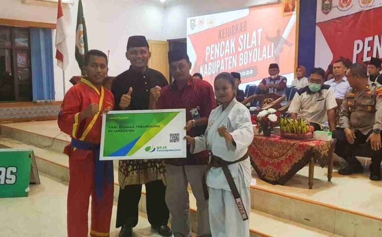 BPJS Ketenagakerjaan Ikut Berikan Jaminan Sosial Atlet Pencak Silat