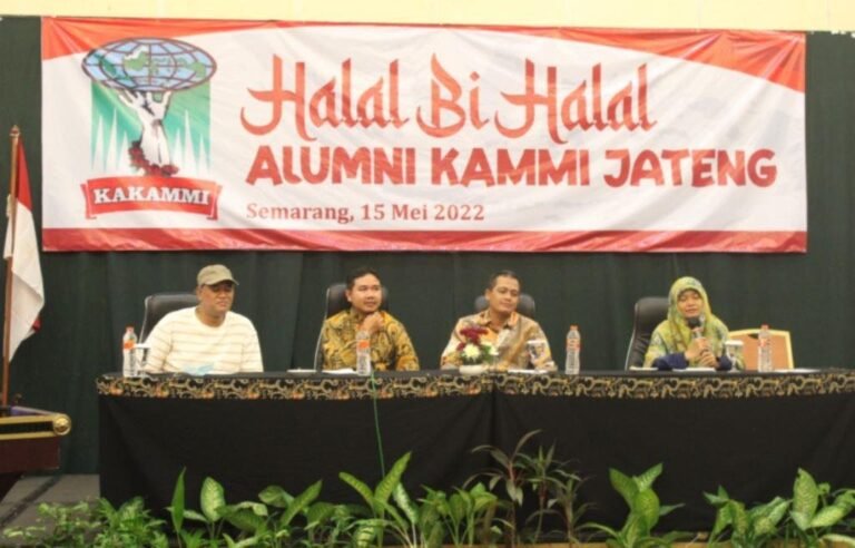 Alumni KAMMI Jateng Gelar Halal Bi Halal, Siap Kontribusi dan Sinergi Membangun Jawa Tengah