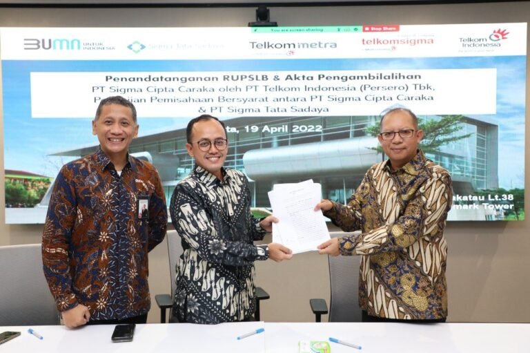 Telkom Lakukan Penyertaan Modal ke TelkomSigma