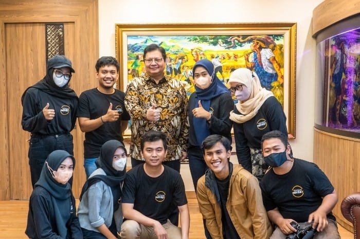 Menko Airlangga Dukung Penyandang Disabilitas untuk Terus Produktif dan Berkreasi