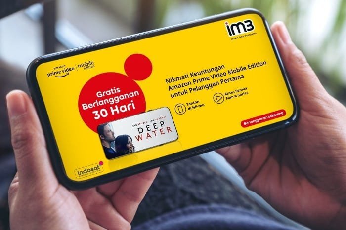 IM3 Tawarkan Gratis Langganan Prime Video Mobile Edition