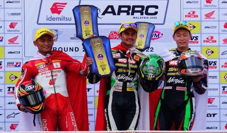 Pebalap Astra Honda Tampil Impresif di ARRC Sepang