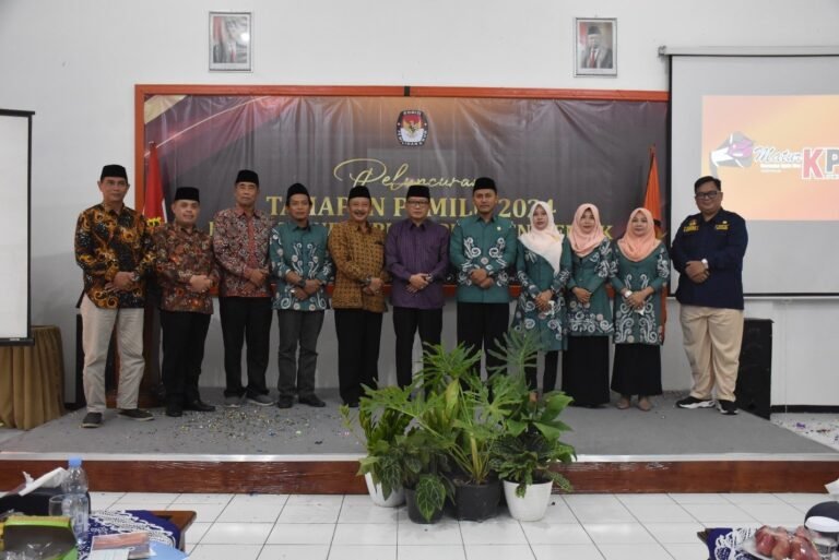 Peluncuran Tahapan Pemilu Tahun 2024 Dan Matur KPU Kabupaten Demak