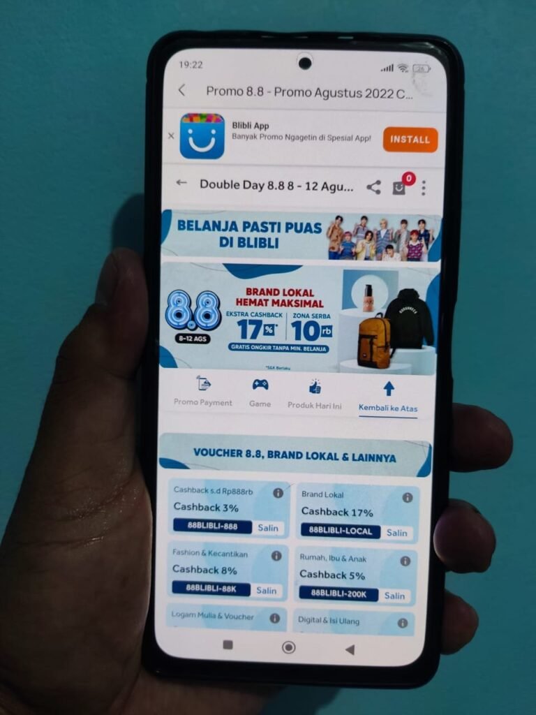 Rekomendasi HP 8 GB Second di Bawah 2 Jutaan