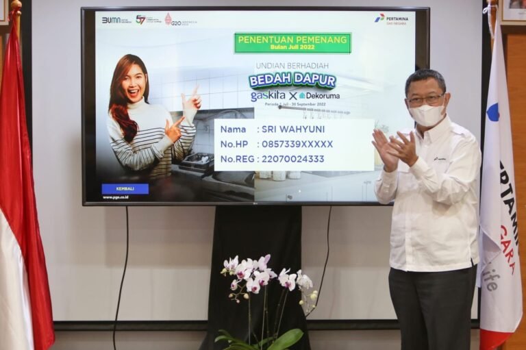 PGN Umumkan Pemenang Program Bedah Dapur Jargas Gaskita