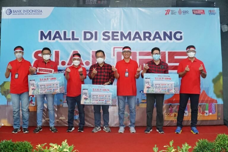 Bank Indonesia Resmikan 3 Mall SIAP QRIS