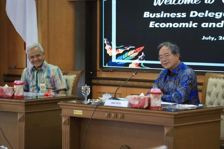 Investor Taiwan Puji Jateng Dipimpin Ganjar Berkembang Pesat
