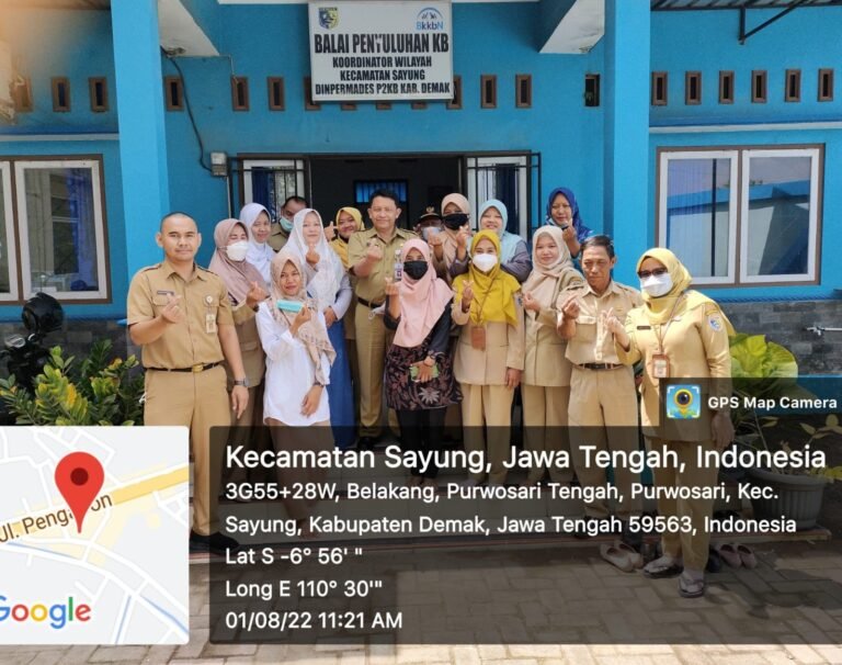 Sosialisasi Program Verifikasi dan Validasi Data Keluarga Beresiko Stunting Kecamatan Sayung Tahun 2022