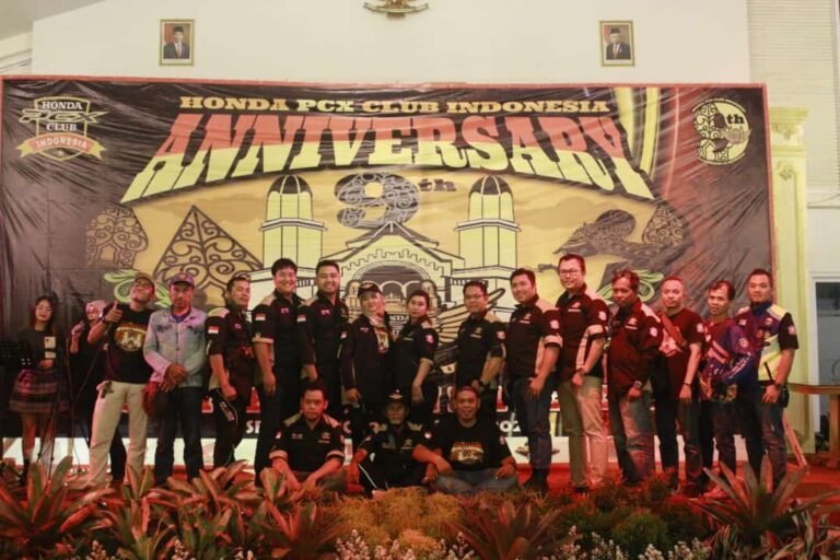 Ratusan Bikers HPCI Rayakan HUT Komunitas