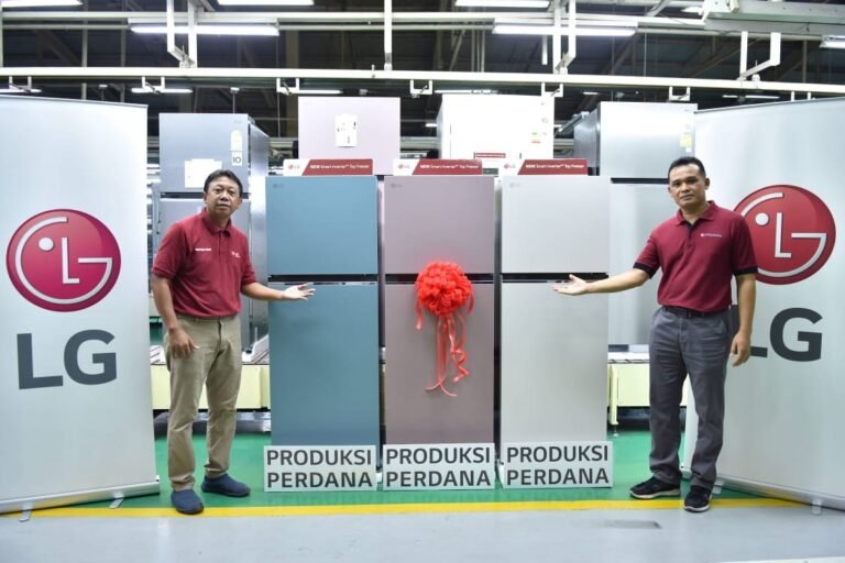 Kulkas LG Macaron Mulai Produksi di Dalam Negeri