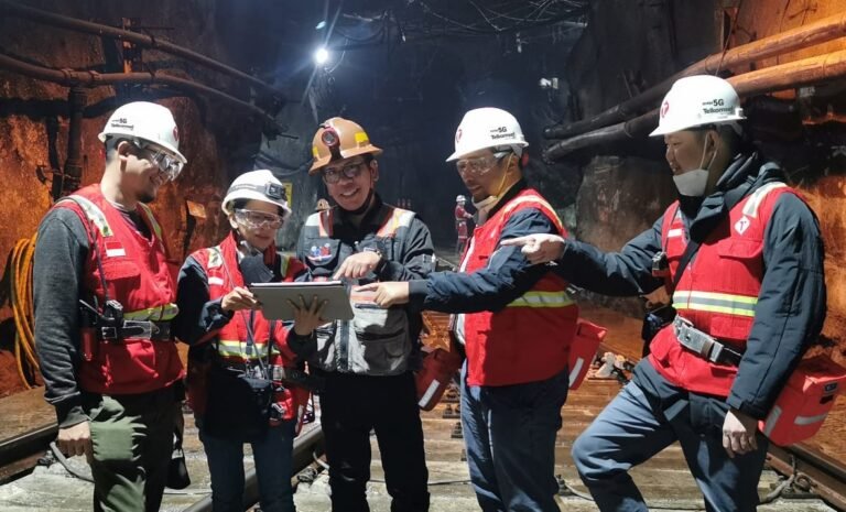 5G Underground Smart Mining Telkomsel Diterapkan di Freeport