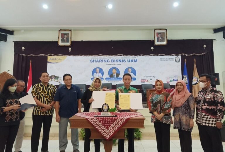 Sriboga Gandeng Undip Kembangkan UKM dan Sekolah Vokasi