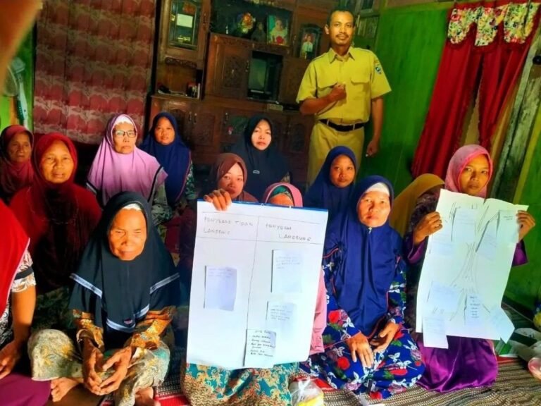 KPM PKH Desa Mangunan Lor Belajar Stunting Melalui FDS