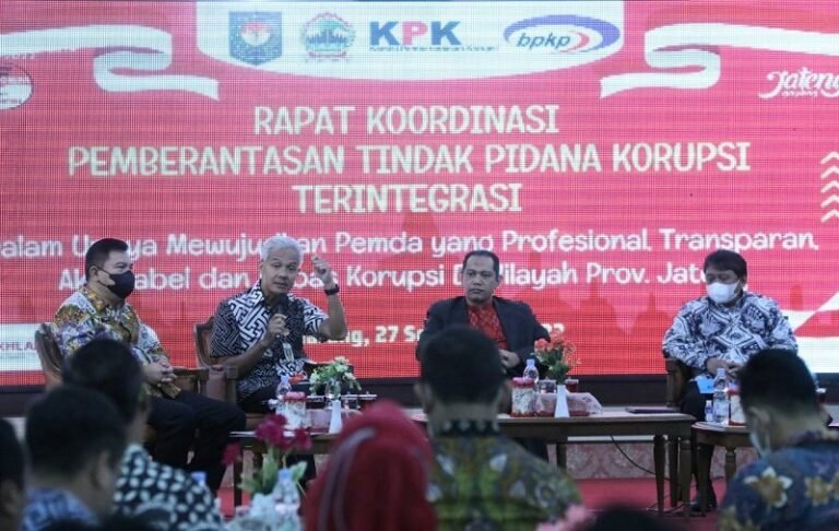 Masih Ada Bupati OTT KPK, Ganjar: Perbaiki Sistem Pencegahan Korupsi