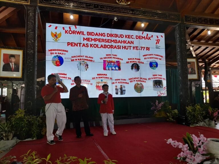 Giat Pentas Kolaborasi Siswa PAUD Korwil Dindikbud Demak Kota
