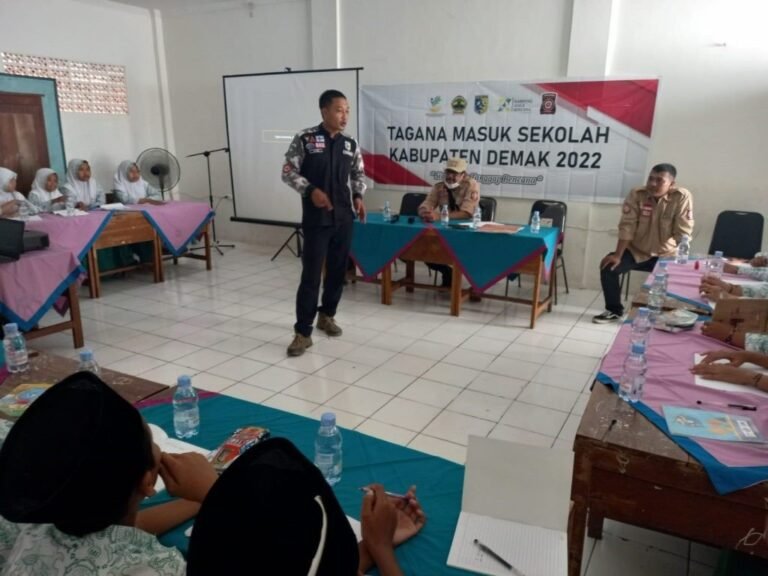 Tagana Masuk Sekolah, Edukasi Dini Kesiapsiagaan Hadapi Bencana