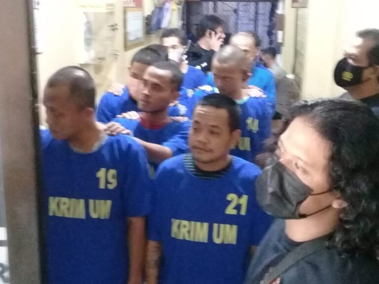 Sepuluh Curat Diringkus Polres Semarang, Diwarnai Duel Pelaku dengan Warga