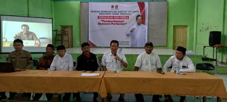 Wakil Ketua DPRD Jateng Heri Pudytamoko Dorong Inovasi Pemberdayaan Ekonomi Berbasis Pertanian