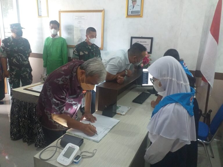 UKS SMP Negeri 1 Diresmikan