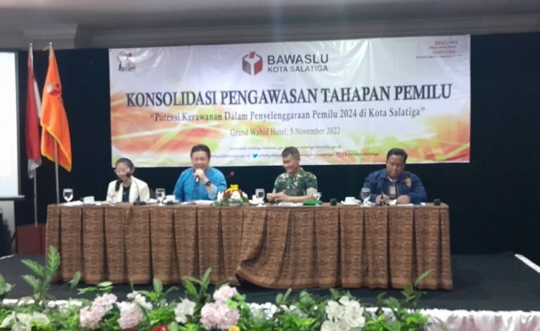 Bawaslu Salatiga Petakan Kerawanan Konflik Pemilu