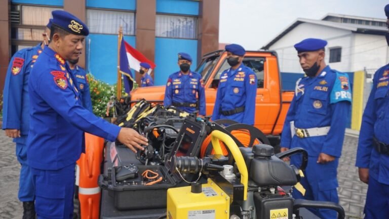 Ditpolairud Polda Jateng Gelar Apel Penanggulangan dan Antisipasi Bencana Alam