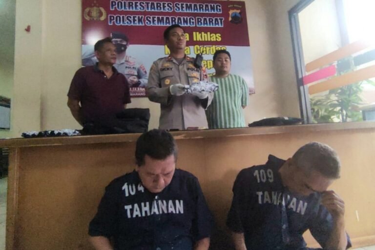 Polsek Semarang Barat Bekuk Pelaku Copet Puncak HUT PGRI ke-77