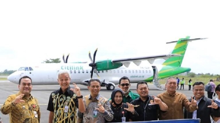 Ganjar Apresiasi Bandara Ngloram Kembali Beroperasi
