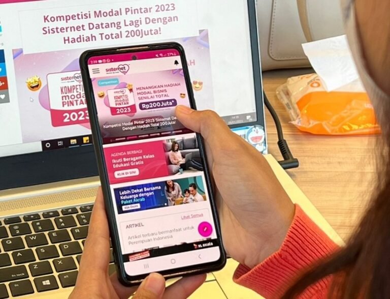 Sisternet Perbesar Manfaat untuk Perempuan Indonesia
